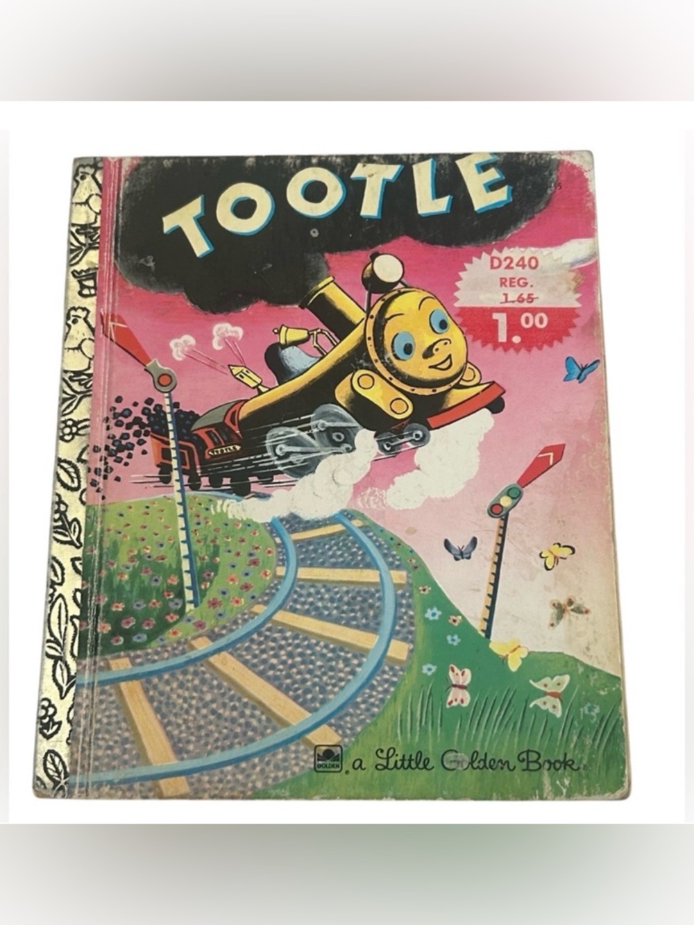 🎉6/$20 1992 ‘TOOTLE’ VINTAGE LITTLE GOLDEN BOOK